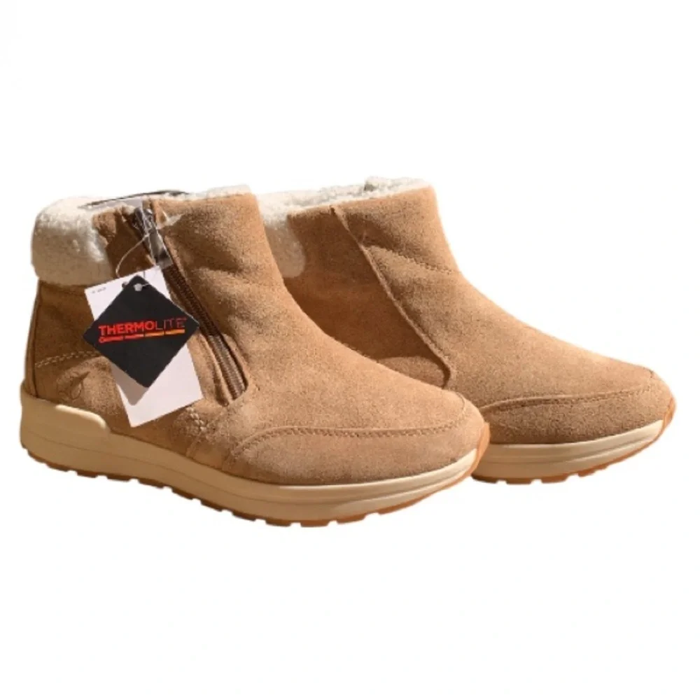LANDSEND Transitional Insulated Snow Boots Mid Weight Warm Winter Booties - Picture 1 of 7